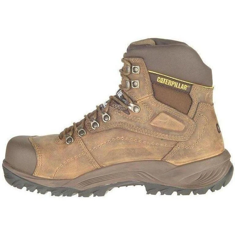CAT Men's Diagnostic Hi WP Insulated Stl Toe Work Boot - Brown- P89940 6 CAT Men's Diagnostic Hi WP Insulated Stl Toe Work Boot - Brown- P89940 - Image 4