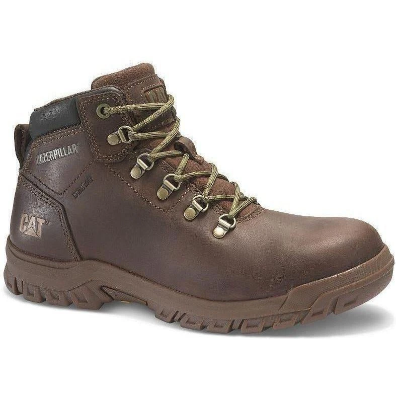 CAT Womens Mae Steel Toe Waterproof Work Shoe - Brown - P91011 3 CAT Womens Mae Steel Toe Waterproof Work Shoe - Brown - P91011