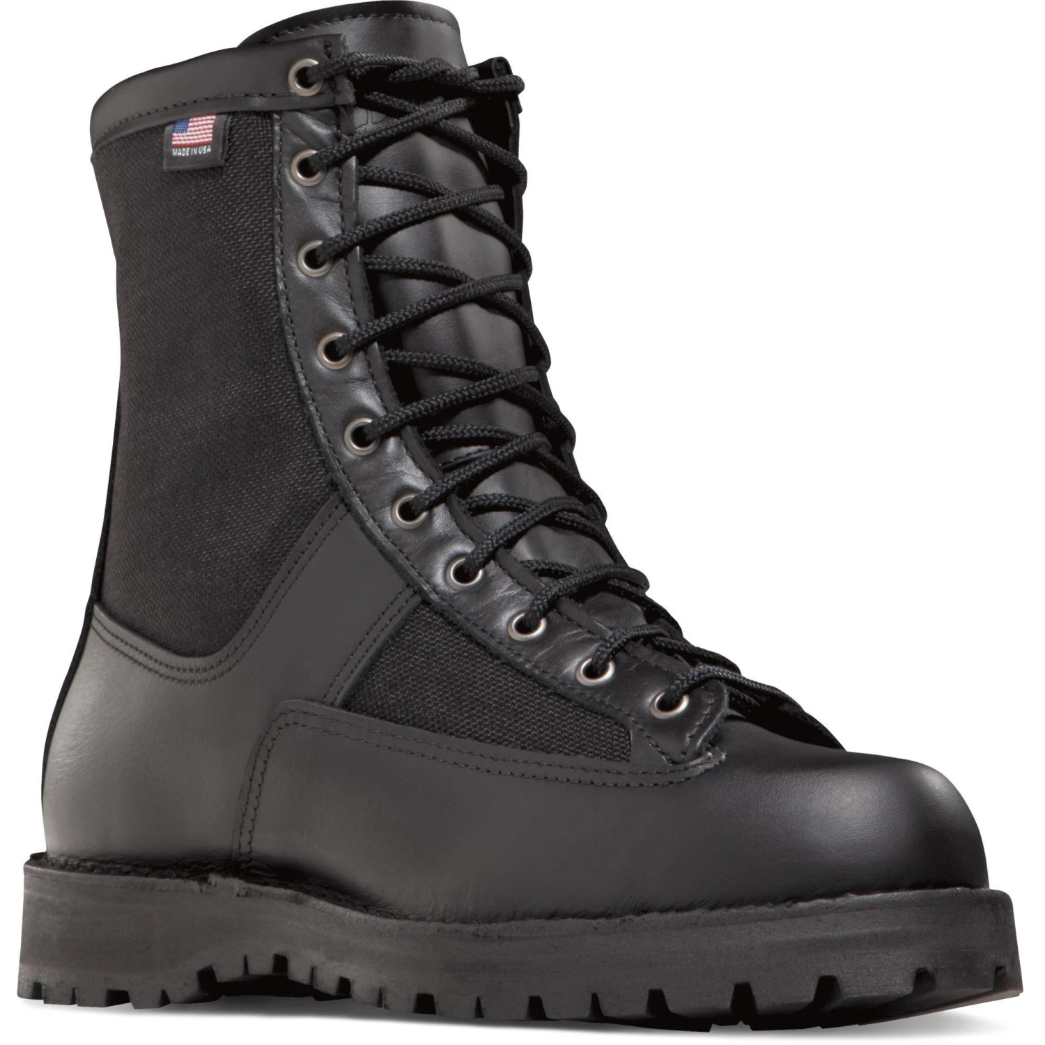 Danner Men's Acadia USA Made 8" Comp Toe WP Duty Boot - Black - 22500 3 Danner Men's Acadia USA Made 8" Comp Toe WP Duty Boot - Black - 22500