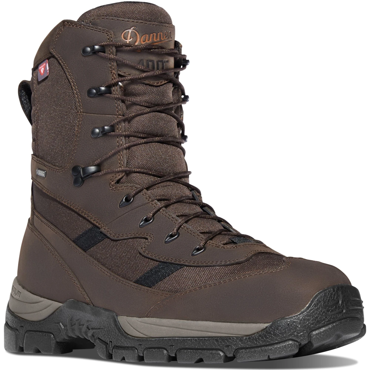 Danner Men's Alsea 8" WP 400G Insulated Hunt Boot -Brown - 46722 3 Danner Men's Alsea 8" WP 400G Insulated Hunt Boot -Brown - 46722