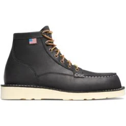 Danner Men's Bull Run USA Made 6" Moc Soft Toe Work Boot Black 15568 11 Danner Men's Bull Run USA Made 6" Moc Soft Toe Work Boot Black 15568 -Overlook Boots Online Shop danner mens bull run usa made 6 moc soft toe work boot black 15568 5