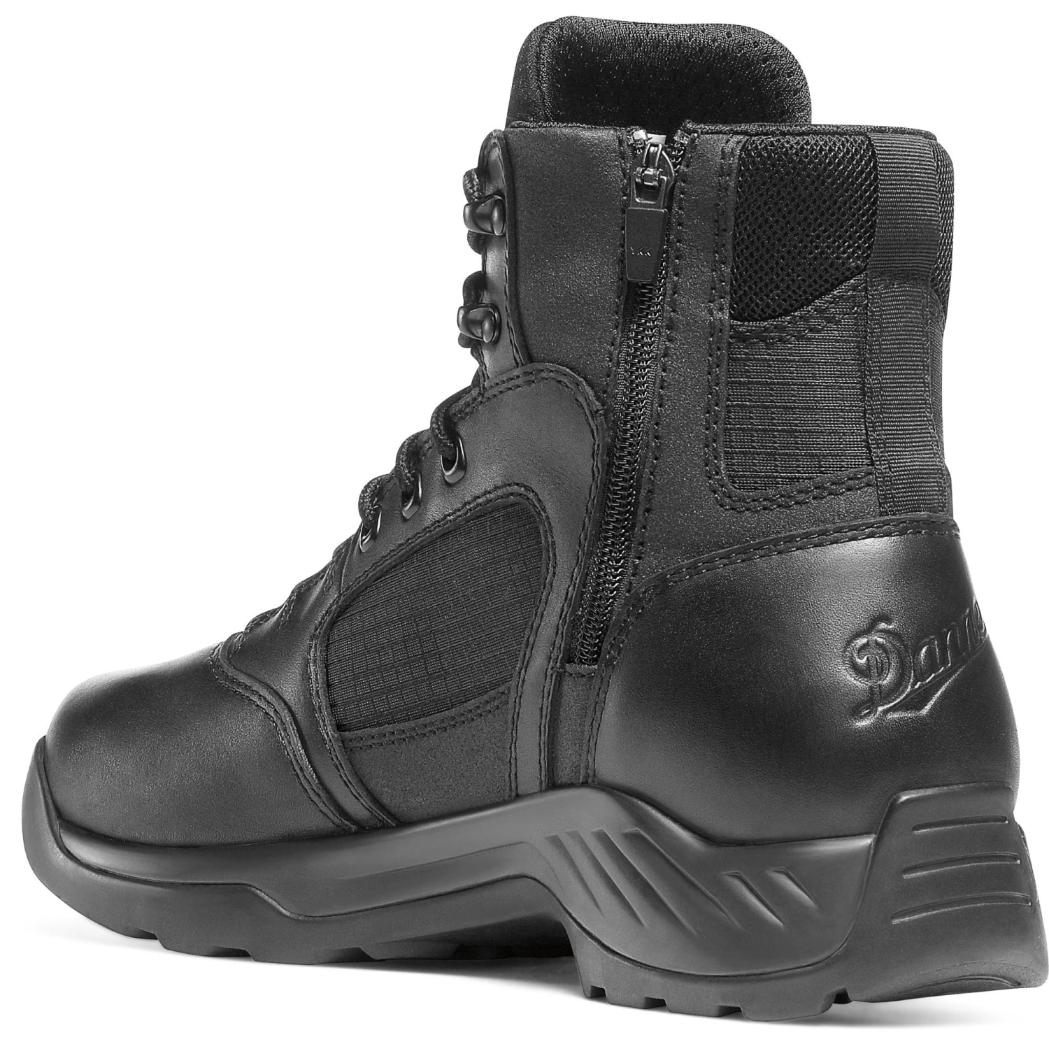 Danner Men's Kinetic 6" Side Zip Waterproof Duty Boot - Black - 28017 4 Danner Men's Kinetic 6" Side Zip Waterproof Duty Boot - Black - 28017 - Image 2