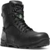 Danner Men's Lookout EMS 8" Side Zip Comp Toe WP Duty Boot Black 23826 -Overlook Boots Online Shop danner mens lookout ems 8 side zip comp toe wp duty boot black 23826
