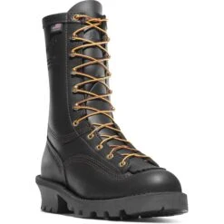 Danner Men's USA Made 8" Wildland Tactical Firefighter Boot Black 18050 -Overlook Boots Online Shop danner mens usa made 8 wildland tactical firefighter boot black 18050 5