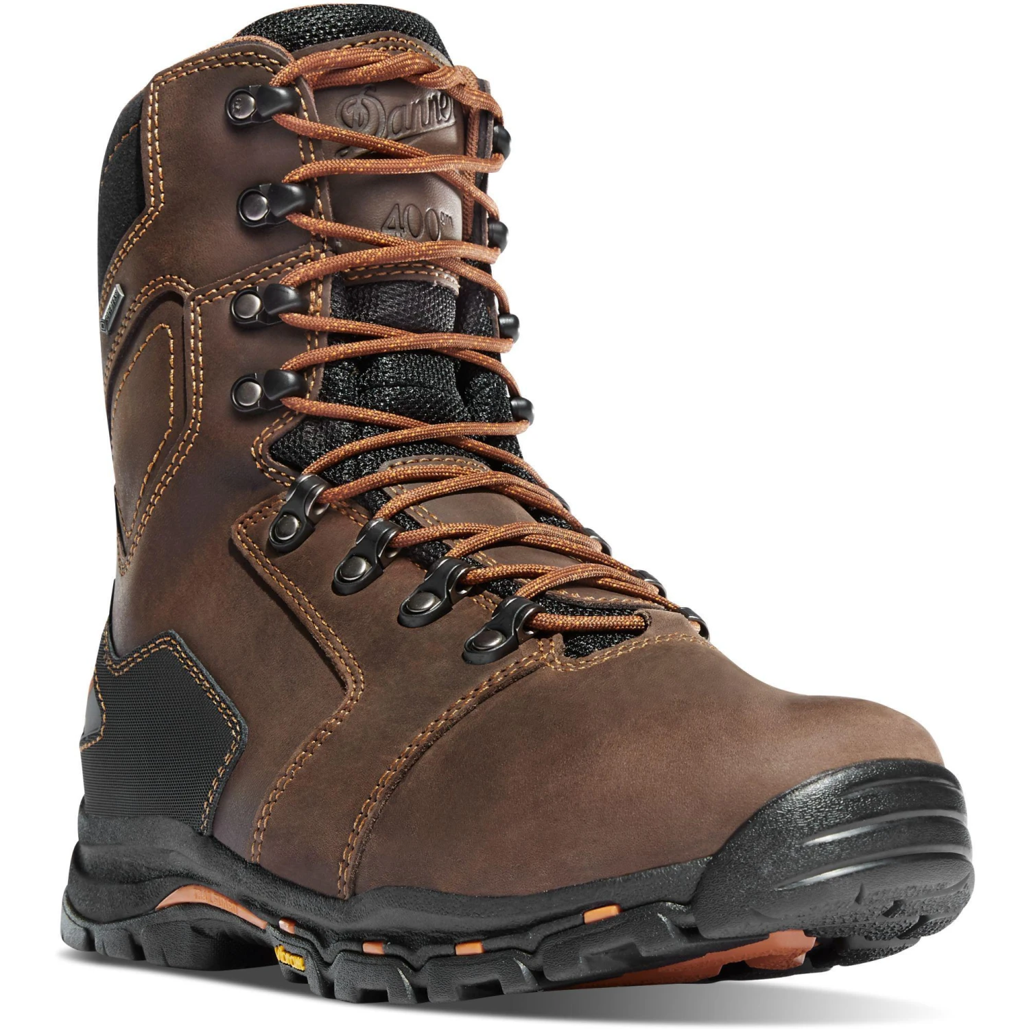 Danner Men's Vicious 8" Comp Toe Insulated WP Work Boot Brown - 13874 3 Danner Men's Vicious 8" Comp Toe Insulated WP Work Boot Brown - 13874