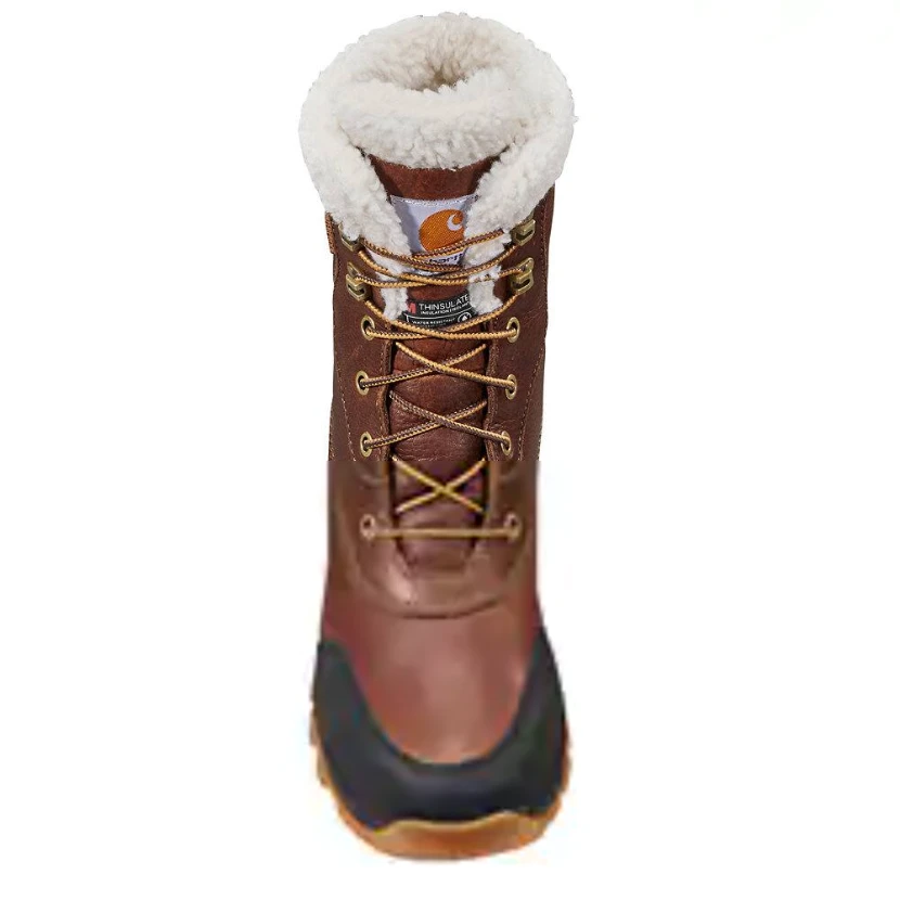Carhartt Women's Pellston 8" WP Winter Work Boot - Mineral Red - FH8019-W 6 Carhartt Women's Pellston 8" WP Winter Work Boot - Mineral Red - FH8019-W - Image 4