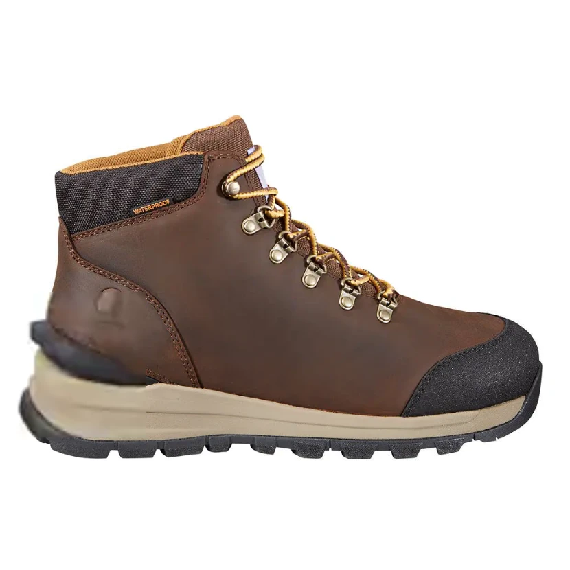 Carhartt Men's Gilmore 5" WP Non ST Work Hiker Boot -Brown- FH5050-M 4 Carhartt Men's Gilmore 5" WP Non ST Work Hiker Boot -Brown- FH5050-M - Image 2