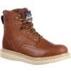 Georgia Men's 6" Wedge Steel Toe Work Boot - Brown - G6342 -Overlook Boots Online Shop georgia mens 6 wedge steel toe work boot brown g6342