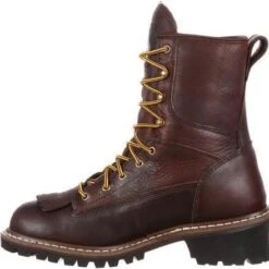 Georgia Men's 8" Waterproof Logger Work Boot - Brown - G7113 13 Georgia Men's 8" Waterproof Logger Work Boot - Brown - G7113 -Overlook Boots Online Shop georgia mens 8 waterproof logger work boot brown g7113 5
