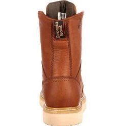 Georgia Men's 8" Wedge Work Boot - Tobacco - G8152 11 Georgia Men's 8" Wedge Work Boot - Tobacco - G8152 -Overlook Boots Online Shop georgia mens 8 wedge work boot tobacco g8152 2