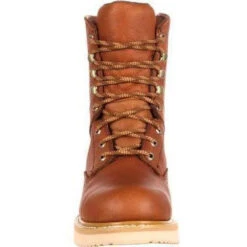 Georgia Men's 8" Wedge Work Boot - Tobacco - G8152 13 Georgia Men's 8" Wedge Work Boot - Tobacco - G8152 -Overlook Boots Online Shop georgia mens 8 wedge work boot tobacco g8152 4