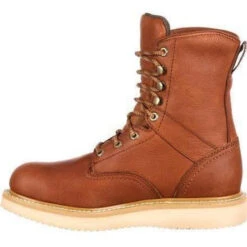 Georgia Men's 8" Wedge Work Boot - Tobacco - G8152 14 Georgia Men's 8" Wedge Work Boot - Tobacco - G8152 -Overlook Boots Online Shop georgia mens 8 wedge work boot tobacco g8152 5