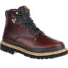 Georgia Men's Giant 6" Steel Toe Work Boot - Brown - G6374 2 Georgia Men's Giant 6" Steel Toe Work Boot - Brown - G6374 -Overlook Boots Online Shop georgia mens giant 6 steel toe work boot brown g6374