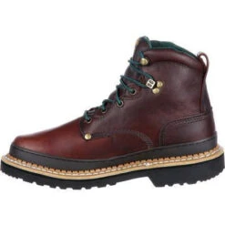 Georgia Men's Giant 6" Steel Toe Work Boot - Brown - G6374 14 Georgia Men's Giant 6" Steel Toe Work Boot - Brown - G6374 -Overlook Boots Online Shop georgia mens giant 6 steel toe work boot brown g6374 5