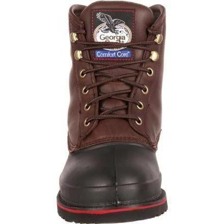 Georgia Men's Muddog 6" Steel Toe Waterproof Work Boot - Brown - G6633 6 Georgia Men's Muddog 6" Steel Toe Waterproof Work Boot - Brown - G6633 - Image 4