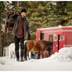 LaCrosse Men's Alpha Thermal 16" CT Ins Rubber Work Boot Black 644103 -Overlook Boots Online Shop lacrosse mens alpha thermal 16 ct ins rubber work boot black 644103 boots lacrosse 7