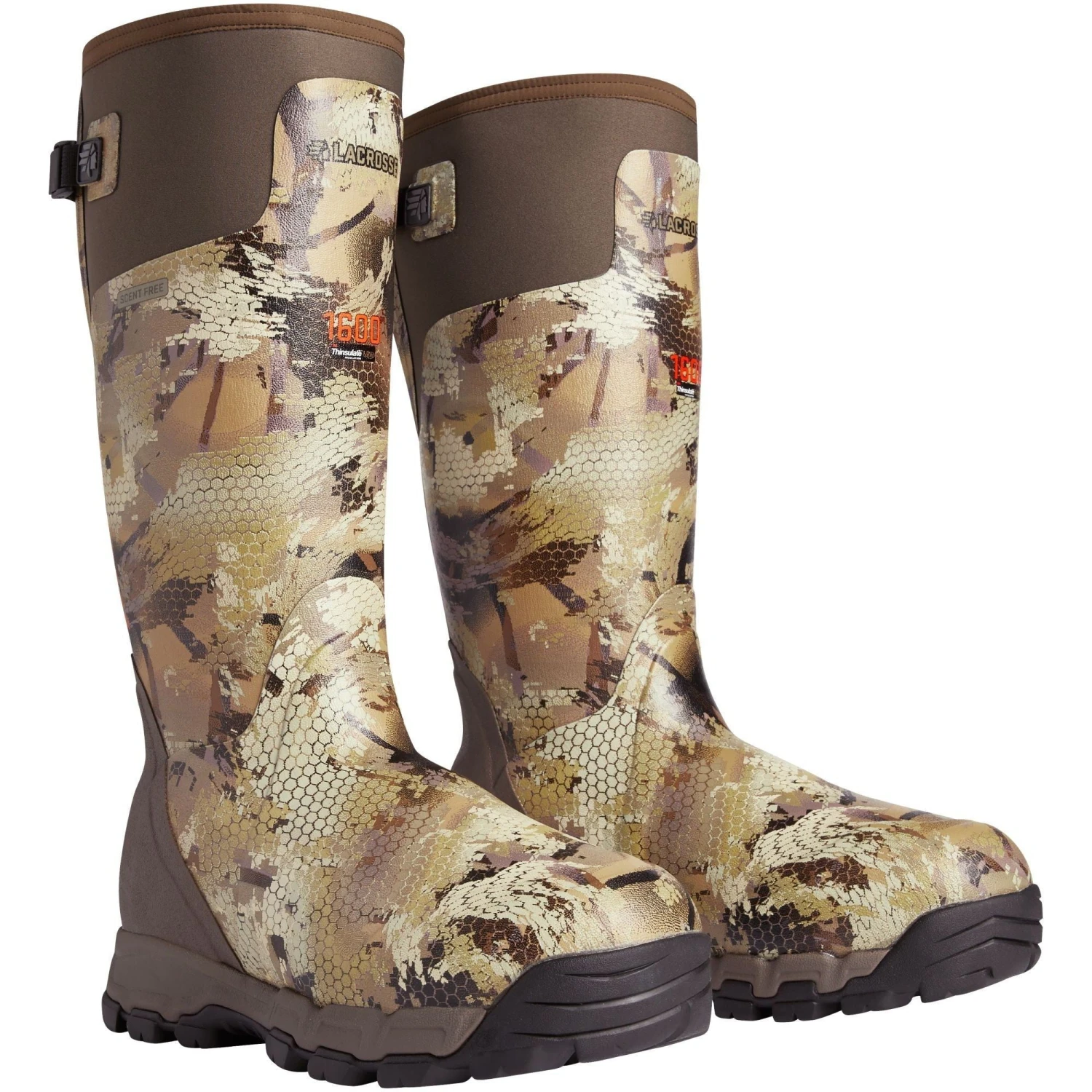 LaCrosse Men's Alphaburly Pro 18" Ins Rubber Hunt Boot - Camo - 376037 5 LaCrosse Men's Alphaburly Pro 18" Ins Rubber Hunt Boot - Camo - 376037 - Image 3