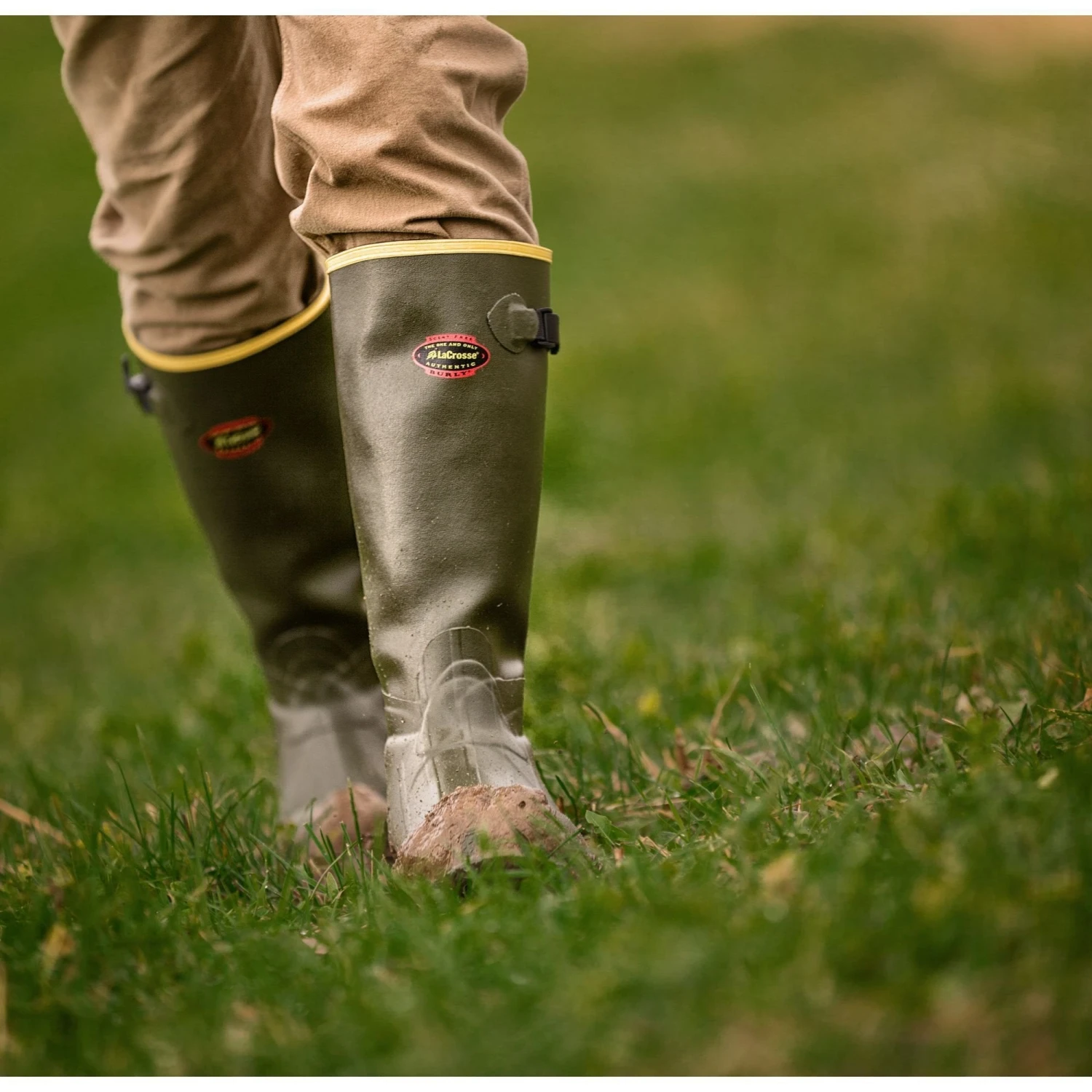 LaCrosse Men's Grange 18" Rubber Hunt Boot - Green - 150040 7 LaCrosse Men's Grange 18" Rubber Hunt Boot - Green - 150040 - Image 5