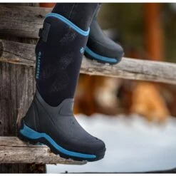 LaCrosse Women's Alpha Thermal 14" Ins Rubber Work Boot Black - 644105 -Overlook Boots Online Shop lacrosse womens alpha thermal 14 ins rubber work boot black 644105 boots lacrosse 5