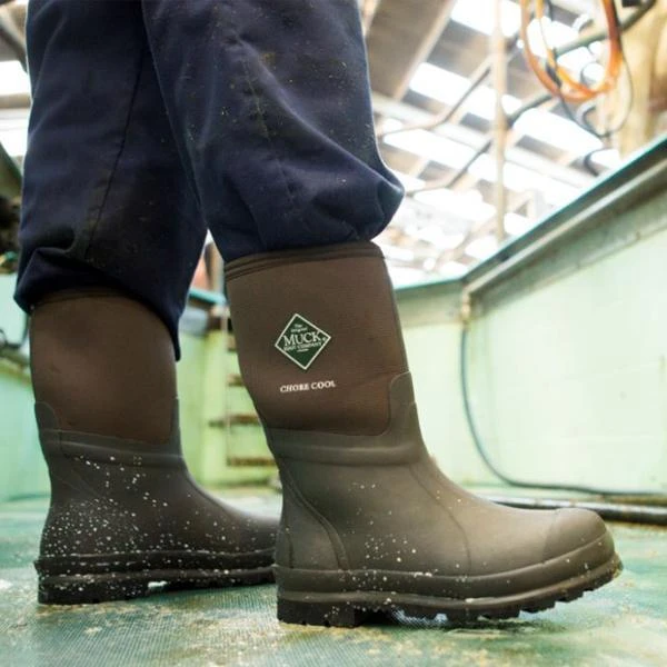 Muck Men's Chore XpressCool Mid 12" WP Wellington Rubber Work Boot - CMCT-900 10 Muck Men's Chore XpressCool Mid 12" WP Wellington Rubber Work Boot - CMCT-900 - Image 8