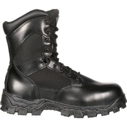 Rocky Men's Alphaforce 8" Zipper WP Duty Boot - Black - FQ0002173 4 Rocky Men's Alphaforce 8" Zipper WP Duty Boot - Black - FQ0002173 - Image 2