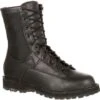 Rocky Men's Lace To Toe 8" Waterproof Duty Boot - Black - FQ0002080 -Overlook Boots Online Shop rocky mens lace to toe 8 waterproof duty boot black fq0002080
