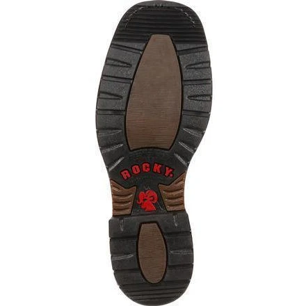 Rocky Men's Original Ride Waterproof Western Boot - Brown - RKYW039 9 Rocky Men's Original Ride Waterproof Western Boot - Brown - RKYW039 - Image 7