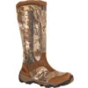 Rocky Men's Retraction 17" WP Side Zip Snake Hunting Boot Camo RKS0243 -Overlook Boots Online Shop rocky mens retraction 17 wp side zip snake hunting boot camo rks0243