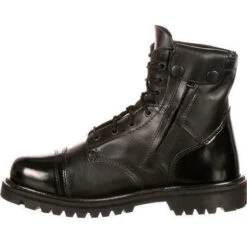Rocky Men's Side Zipper Jump Duty Boot - Black - FQ0002091 -Overlook Boots Online Shop rocky mens side zipper jump duty boot black fq0002091 3