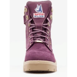 Steel Blue Women's Southern Cross Side Zip Steel Toe Work Boot - Purple - 892861 -Overlook Boots Online Shop sc 1