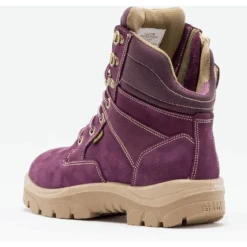 Steel Blue Women's Southern Cross Side Zip Steel Toe Work Boot - Purple - 892861 -Overlook Boots Online Shop sc 3
