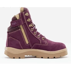 Steel Blue Women's Southern Cross Side Zip Steel Toe Work Boot - Purple - 892861 -Overlook Boots Online Shop sc 6