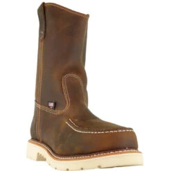 Thorogood Men's 11" USA Made Ranch Stl Moc Toe Work Boot Brown 804-3311 -Overlook Boots Online Shop thorogood mens 11 usa made ranch stl moc toe work boot brown 804 3311 thorogood 3