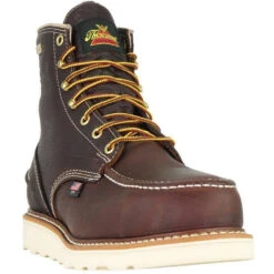 Thorogood Men's USA Made 1957 6" Moc Safety Toe WP Wedge Work Boot 804-3600 12 Thorogood Men's USA Made 1957 6" Moc Safety Toe WP Wedge Work Boot 804-3600 -Overlook Boots Online Shop thorogood mens usa made 1957 6 moc safety toe wp work boot 804 3600 thorogood 3