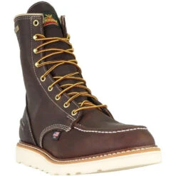Thorogood Men's USA Made 1957 8" Moc Safety Toe WP Wedge Work Boot 804-3800 16 Thorogood Men's USA Made 1957 8" Moc Safety Toe WP Wedge Work Boot 804-3800 -Overlook Boots Online Shop thorogood mens usa made 1957 8 moc safety toe wp work boot 804 3800 thorogood 5