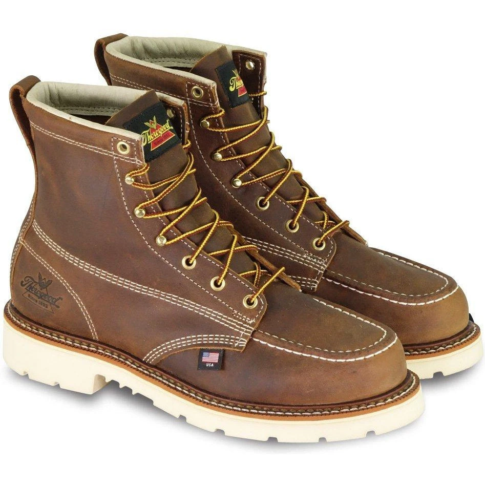 Thorogood Men's USA Made Amer. Heritage 6" Stl Toe Work Boot- 804-4375 3 Thorogood Men's USA Made Amer. Heritage 6" Stl Toe Work Boot- 804-4375