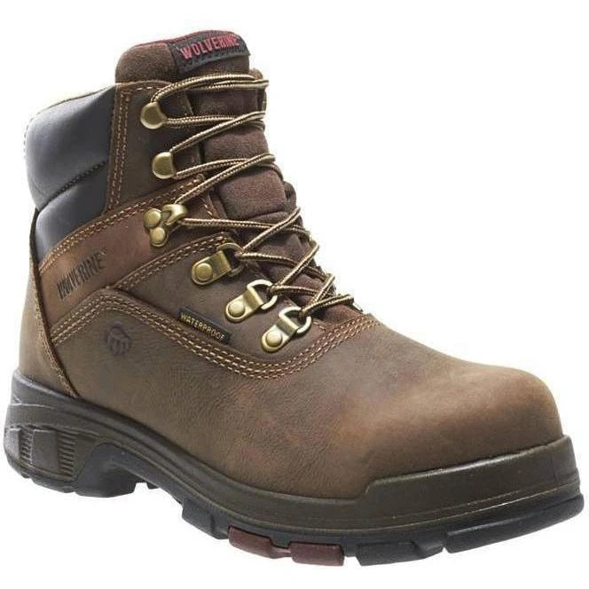 Wolverine Men's Cabor EPX 6" Comp Toe WP Work Boot - Brown - W10314 3 Wolverine Men's Cabor EPX 6" Comp Toe WP Work Boot - Brown - W10314