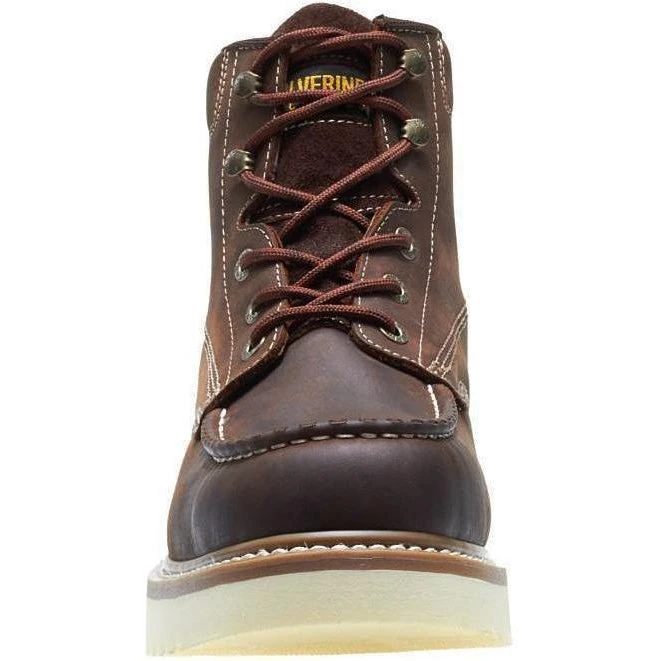 Wolverine Men's Loader 6" Wedge Work Boot - Brown - W10744 5 Wolverine Men's Loader 6" Wedge Work Boot - Brown - W10744 - Image 3