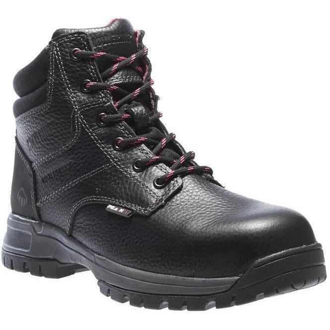 Wolverine Women's Piper 6" Comp Toe WP EH Work Boot - Black - W10181 3 Wolverine Women's Piper 6" Comp Toe WP EH Work Boot - Black - W10181